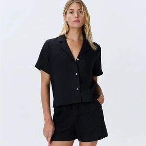 Quince 100% Linen Short Sleeve Shirt